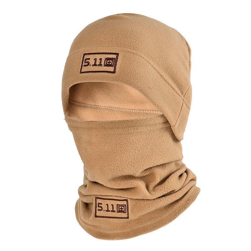 Thickened Outdoor Sports Fleece Warm Scarf And Hat